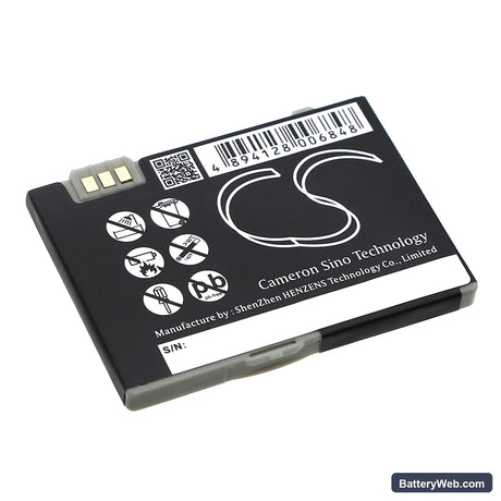 Siemens A31 Replacement Battery, 3.7V, 600mAh, Li-ion 3