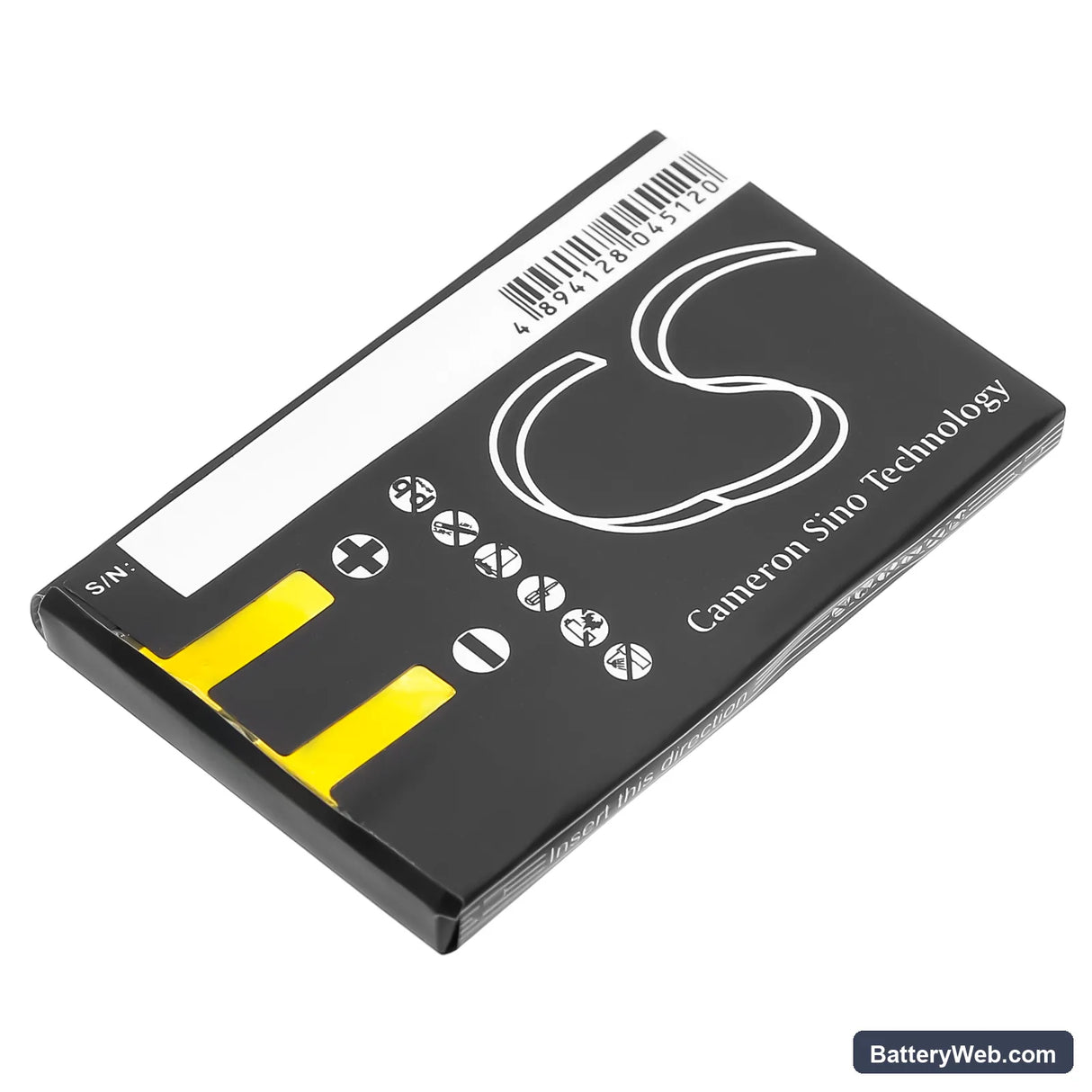 Xact Communication Wristlinx x3x Replacement Battery, 3.7V, 550mAh, Li-ion 3