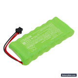 Compumatic XL1000 Replacement Battery, 9.6V, 2000mAh, Ni-MH 2