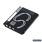 Casio Exilim EX-ZR50 Replacement Battery, 3.7V, 1050mAh, Li-ion 3