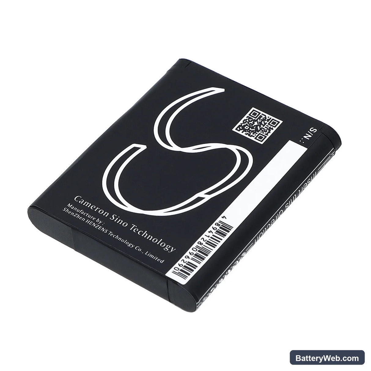 Casio Exilim EX-ZR50 Replacement Battery, 3.7V, 1050mAh, Li-ion 4