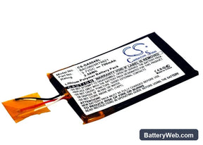 Creative Zen Wav Replacement Battery, 3.7V, 700mAh, Li-Polymer 1