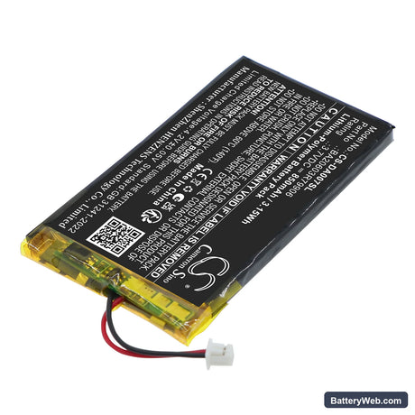 Creative Zen Neeon Replacement Battery, 3.7V, 850mAh, Li-Polymer 2