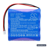 Deli AE2300 Replacement Battery, 7.4V, 4000mAh, Li-ion 3