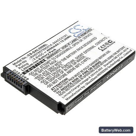 Datalogic BTDL35 Replacement Battery, 3.8V, 4000mAh, Li-ion 1