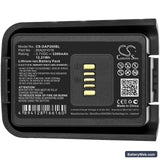 Datalogic Pegaso Replacement Battery, 3.7V, 3300mAh, Li-ion 3