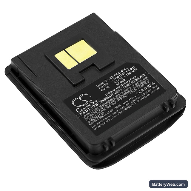 Datalogic Mobile Scorpio Replacement Battery, 3.7V, 1800mAh, Li-ion 1