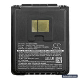 Datalogic Skorpio Replacement Battery, 3.7V, 3600mAh, Li-ion 3