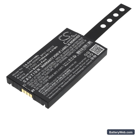 Datalogic Memor NFP Replacement Battery, 3.7V, 1100mAh, Li-ion 1