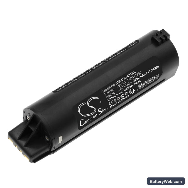 Datalogic BY-01 Replacement Battery, 3.7V, 3200mAh, Li-ion 1