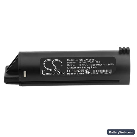 Datalogic BY-01 Replacement Battery, 3.7V, 3200mAh, Li-ion 5
