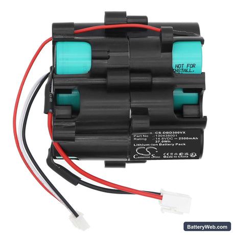 Dirt Devil BD30025 Replacement Battery, 14.8V, 2500mAh, Li-ion 3