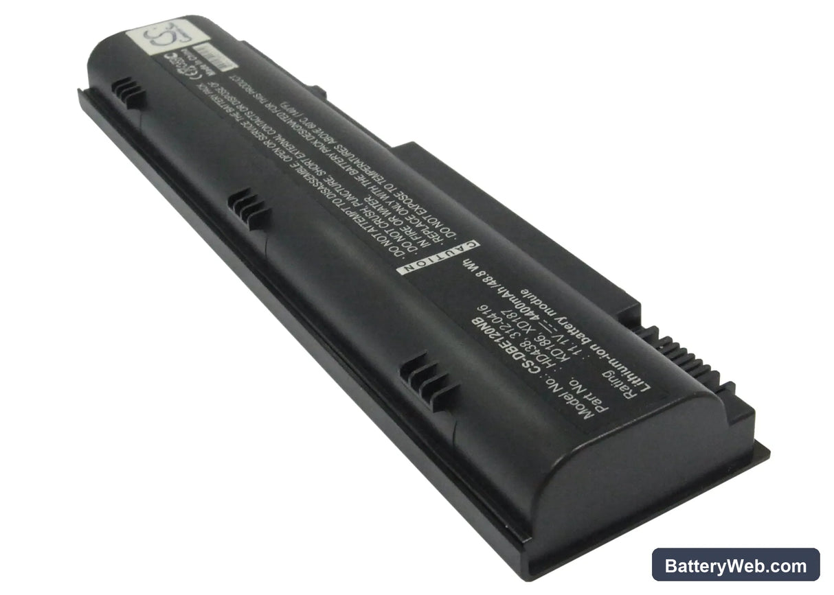 Dell Inspiron 1300 Replacement Battery, 11.1V, 4400mAh, Li-ion 2