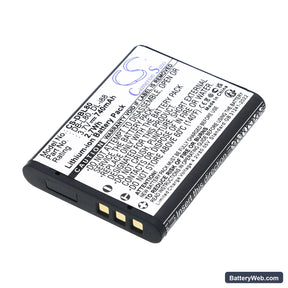 Pentax Optio P70 Replacement Battery, 3.7V, 740mAh, Li-ion 1