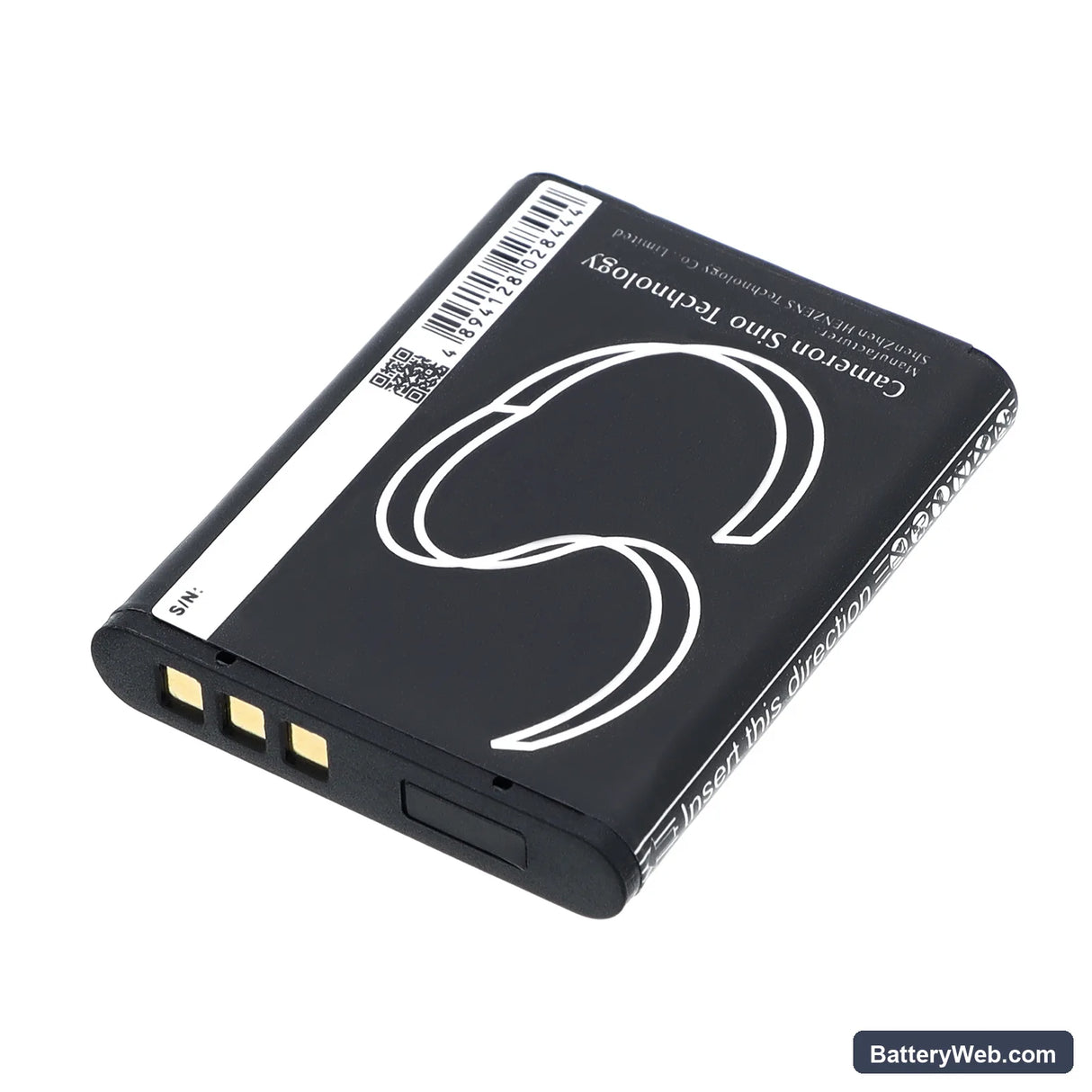 Pentax Optio P70 Replacement Battery, 3.7V, 740mAh, Li-ion 3
