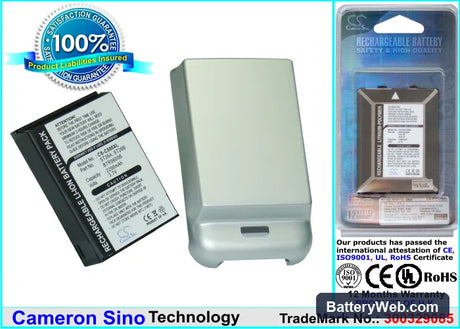 Dopod 585 Replacement Battery, 3.7V, 2200mAh, Li-ion 1