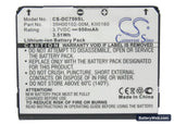 HTC Kii 100 Replacement Battery, 3.7V, 950mAh, Li-ion 5