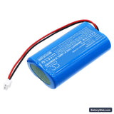 Tree DCT-50 Replacement Battery, 7.4V, 2600mAh, Li-ion 2