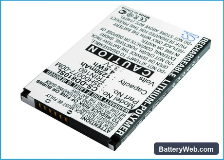 O2 XDA Argon Replacement Battery, 3.7V, 1250mAh, Li-Polymer 2