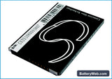 O2 XDA Argon Replacement Battery, 3.7V, 1250mAh, Li-Polymer 3