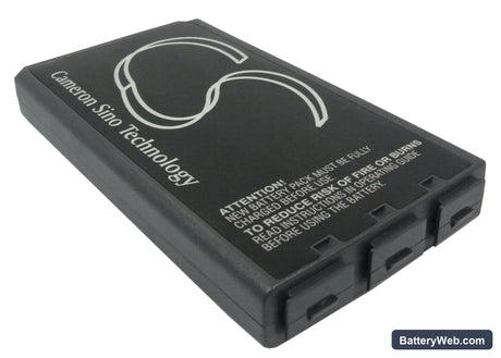 Dell Inspiron 1000 Replacement Battery, 14.8V, 4400mAh, Li-ion 3