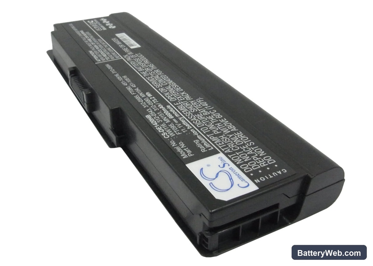 Dell Vostro 1400 Replacement Battery, 11.1V, 6600mAh, Li-ion 2