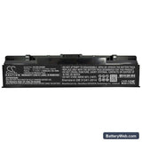 Dell Inspiron 1521 Replacement Battery, 11.4V, 4400mAh, Li-ion 5