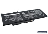 Dell Latitude E5550 Replacement Battery, 7.4V, 6850mAh, Li-Polymer 3