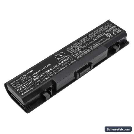 Dell Studio 1735 Replacement Battery, 11.1V, 4400mAh, Li-ion 1