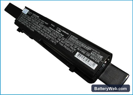 Dell Studio 17 Replacement Battery, 11.1V, 6600mAh, Li-ion 2