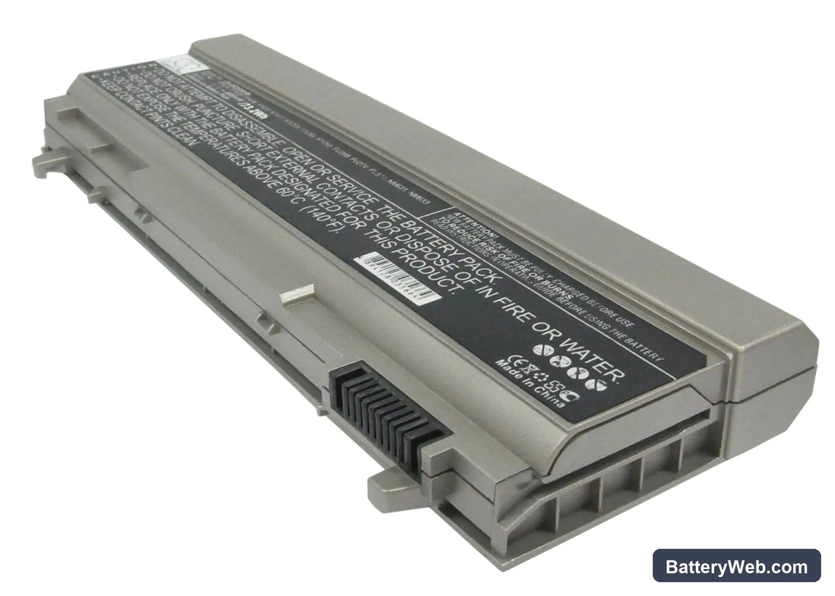 Dell Latitude E6400 Replacement Battery, 11.1V, 6600mAh, Li-ion 1