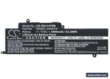 Dell Inspiron 11 3147 Replacement Battery, 11.1V, 3900mAh, Li-Polymer 1