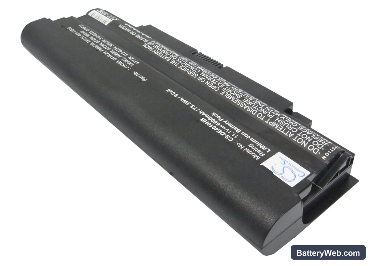 Dell Inspiron 13R Replacement Battery, 11.1V, 6600mAh, Li-ion 2