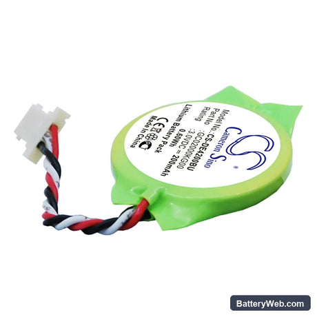 Dell Latitude E4200 Replacement Battery, 3V, 200mAh, Lithium 2