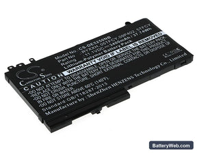 Dell Latitude 12 5000 Replacement Battery, 11.1V, 3400mAh, Li-Polymer 1