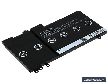 Dell Latitude 12 5000 Replacement Battery, 11.1V, 3400mAh, Li-Polymer 4