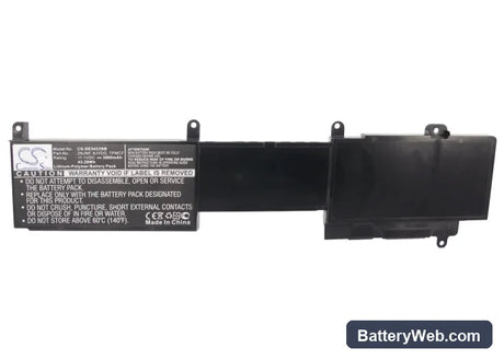 Dell Inspiron 14R Replacement Battery, 11.1V, 3900mAh, Li-Polymer 5