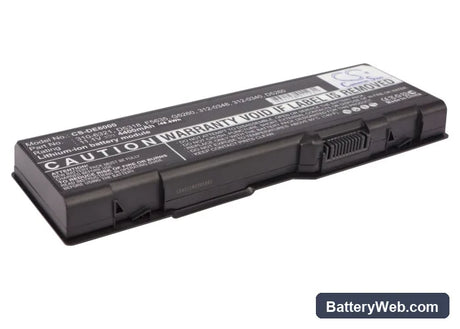 Dell Inspiron 6000 Replacement Battery, 11.1V, 4400mAh, Li-ion 1