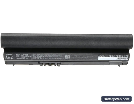 Dell Latitude E6120 Replacement Battery, 11.1V, 6600mAh, Li-ion 5
