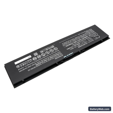 Dell Latitude E7440 Replacement Battery, 7.4V, 6080mAh, Li-Polymer 2
