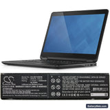 Dell Latitude E7450 Replacement Battery, 7.4V, 6300mAh, Li-ion 5
