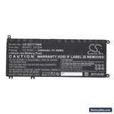 Dell DNCWSCB6106B Replacement Battery, 15.2V, 3400mAh, Li-ion 3