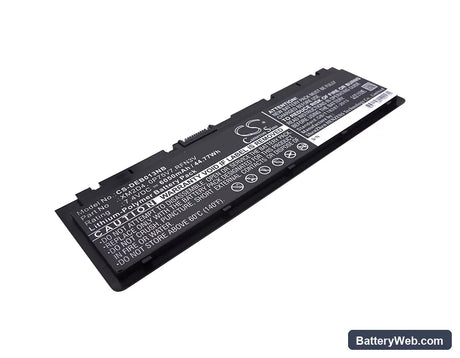 Dell Blanco 2013 Replacement Battery, 7.4V, 6050mAh, Li-Polymer 1