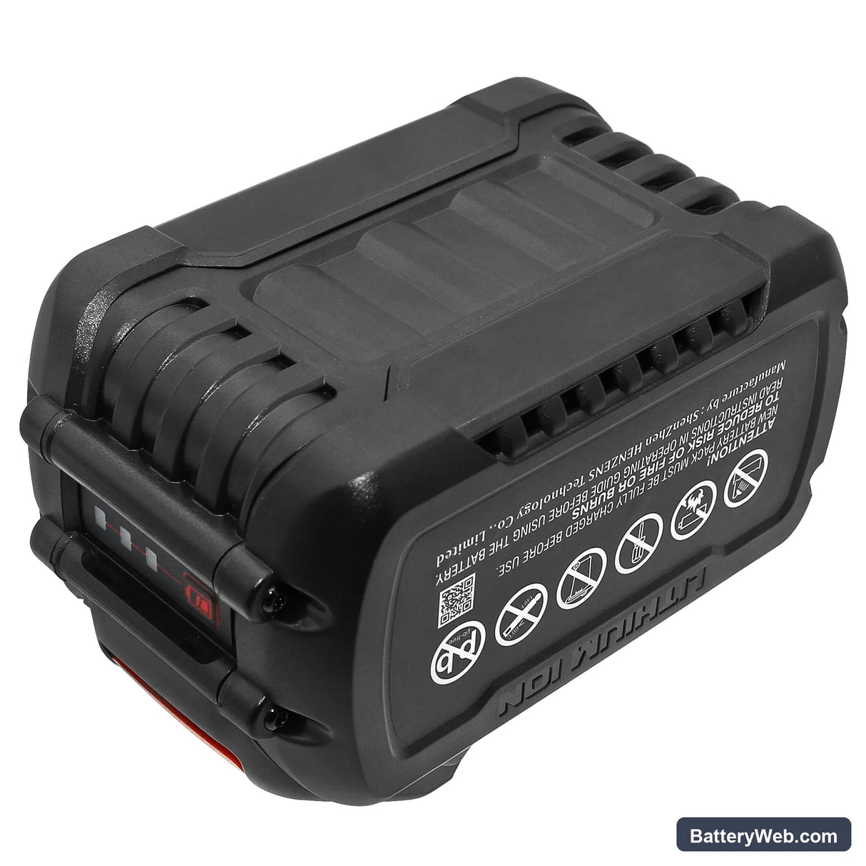 DeWalt 20V MAX Replacement Battery, 20V, 12000mAh, Li-ion 3