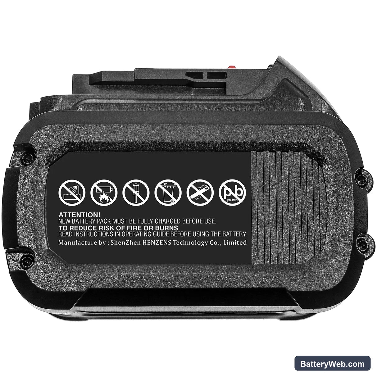 DeWalt 20V MAX Replacement Battery, 20V, 4500mAh, Li-ion 4