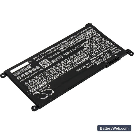 Dell Chromebook 11 3180 Replacement Battery, 11.1V, 3550mAh, Li-ion 2