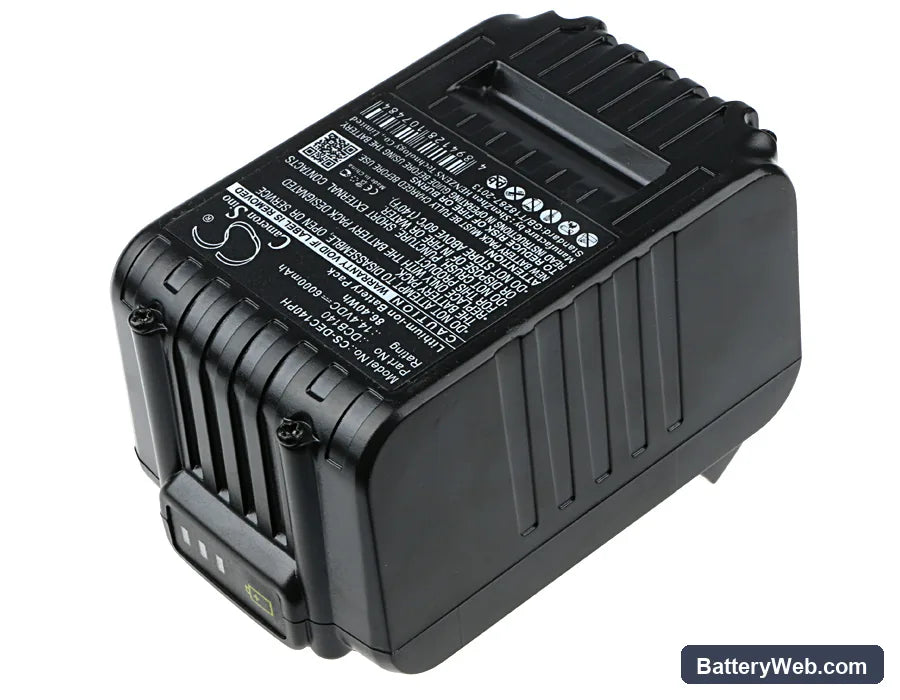 DeWalt XR Li-Ion 14.4V Replacement Battery, 14.4V, 6000mAh, Li-ion 3