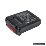 Matrix 2in1 Gartenpflegeset 20V Replacement Battery, 18V, 1500mAh, Li-ion 3