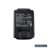 Matrix 2in1 Gartenpflegeset 20V Replacement Battery, 18V, 1500mAh, Li-ion 5