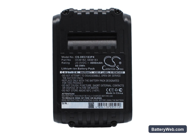 Klein Tools 500 MCM copper Replacement Battery, 20V, 4000mAh, Li-ion 1